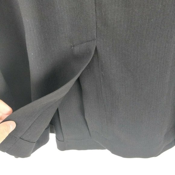 $375 EILEEN FISHER Size M Tencel Lyocell Button Front V-Neck Long Jacket Coat . - Picture 8 of 10